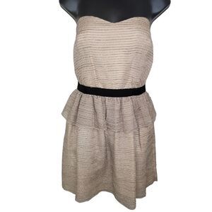 BCBGeneration Nwt peplum cocktail party dress size 12